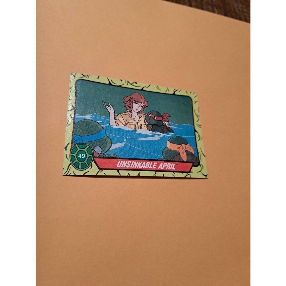 1989 Topps TMNT Trading Card 49 Teenage Mutant Ninja Turtles